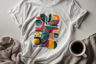 design custom typography t shirt and graphic t shirt