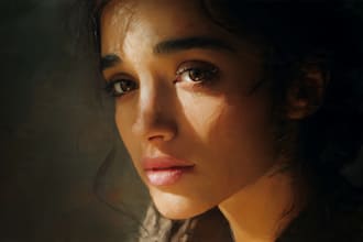 draw oil painting, digital oil painting