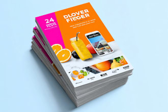 design creative business flyers and marketing materials