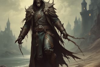 fantasy horror and fantasy horror character