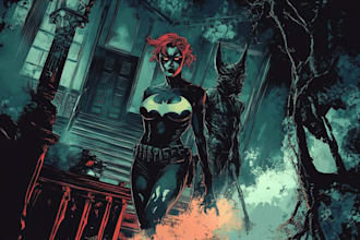 fantasy horror and fantasy horror character