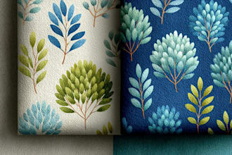 create seamless pattern design for fabric, textile etc