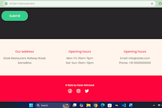 design and develop a high quality and user friendly front end website