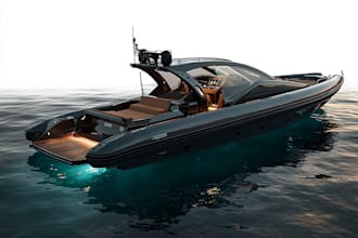design rib boat or yacht