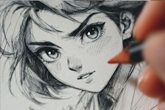 make anime tattoo design