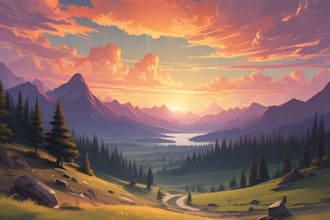 draw draw anime background art illustration for vtuber