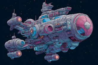 design spaceships and sci fi vehicles