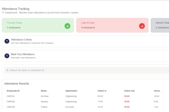 develop full stack crm and erp system for HR and payroll