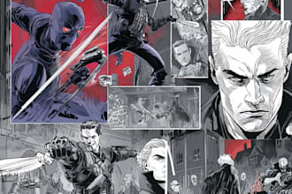 comic book artist comic illustration graphic novel