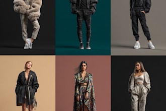 showcase your clothing line on custom ai models