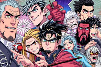 draw a comic or manga