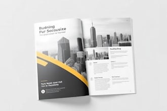 design brochure or catalog for your business
