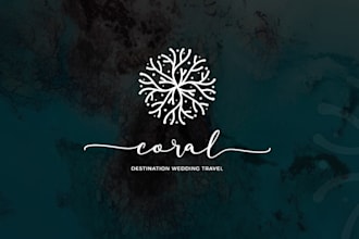 do luxury travel, tourism, or hotel logo for your business
