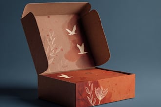 do label or box packaging design