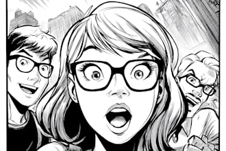 comic artist for comic book page comic strip graphic novel