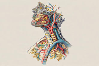 design scientific, medical, educational illustration for you