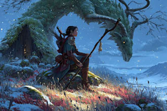 draw a fantasy illustration for you