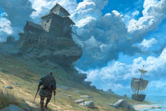 draw a fantasy illustration