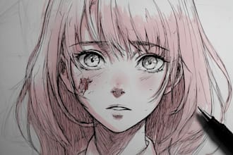 draw anime and manga illustrations