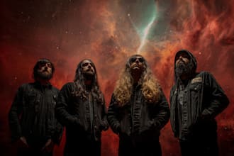 draw stoner rock, heavy metal, psychedelic art