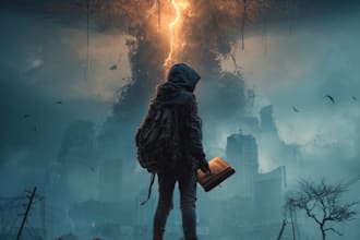 design fantasy, sci fi, horror and dystopian book cover art