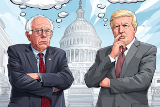 create funny political cartoons