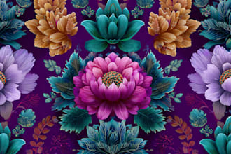 design seamless pattern textile prints pattern design