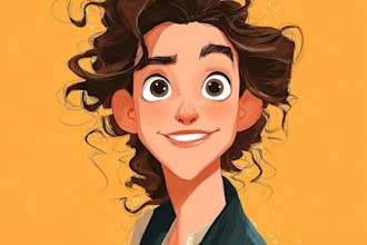 do disney cartoon portrait