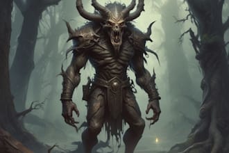 fantasy horror and fantasy horror character