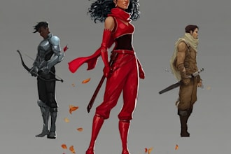 do character illustration or concept art
