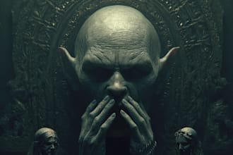 make best fantasy horror art and horror character art