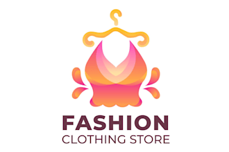 do luxury modern clothing logo design for yuor company