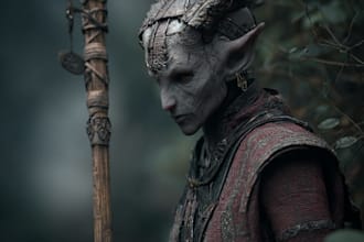 draw horror or fantasy monster or creature for you