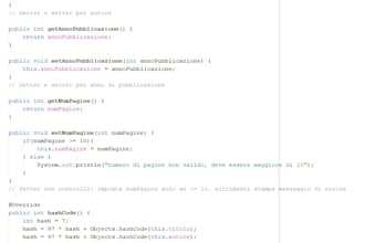 fix rapidi e debug su piccoli task java