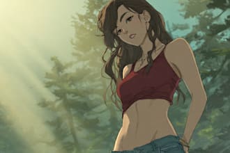 draw you a realistic character