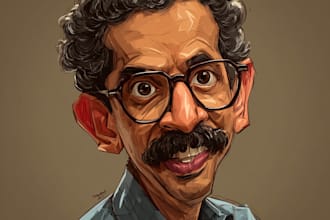 make your photo into digital caricature