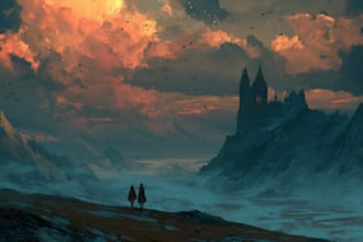 fantasy, sci fi, horror, and mystery book covers