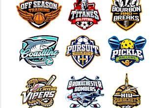 design a baseball, golf and all sports club tournament logo