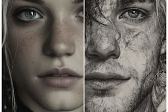 do realistic or fantasy portrait