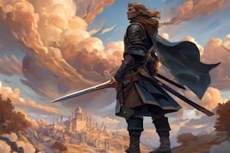 draw fantasy illustrations, concept art, and card game art