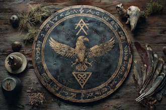 draw an ancient custom sigil for you