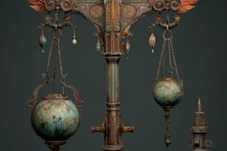 fantasy prop design prop concept art game props