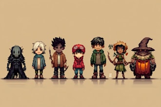 turn your photo into custom pixel art avatar