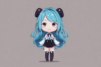 make a fabulous chibi character for you