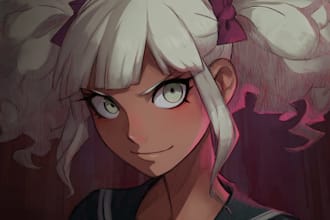 create your character as a fabulous danganronpa sprite