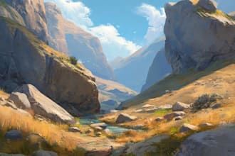 make environment concept art