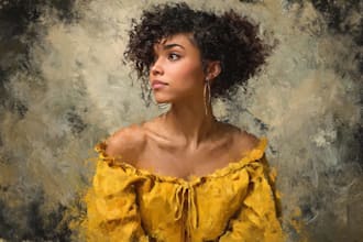 do an gorgeous oil painting, digital oil painting for yourself