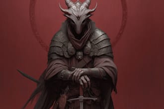 draw horror character  illustration