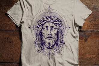make christian, jesus, religious, and bible verse tshirts