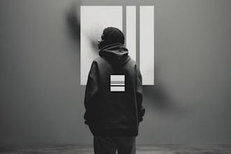 design luxury fashion, clothing brand or streetwear art